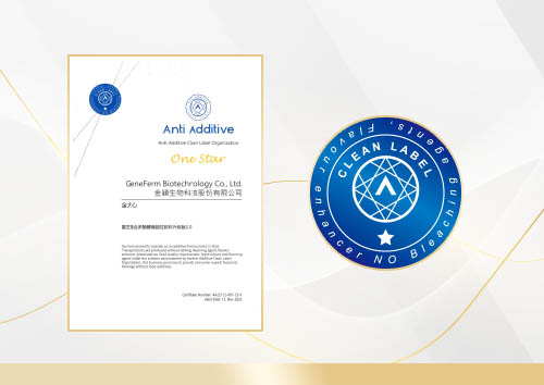 Anti-Additive Clean Label Certificated. Sustainable health affirmed.